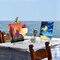 16-Piece Pre-Drawn Sunset Landscape Canvas Set, 8" x 10" Stretched Printed Canvases for Adults, Sip & Paint DIY Art Kit for Artists, Christmas Parties & Adult Date Nights